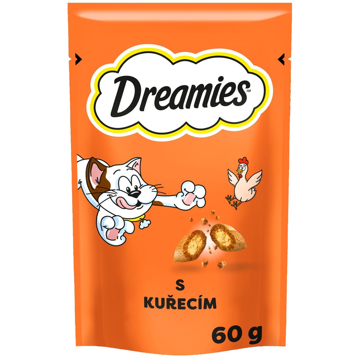 Dreamies Pamlsky s chutným kuřecím pro kočky