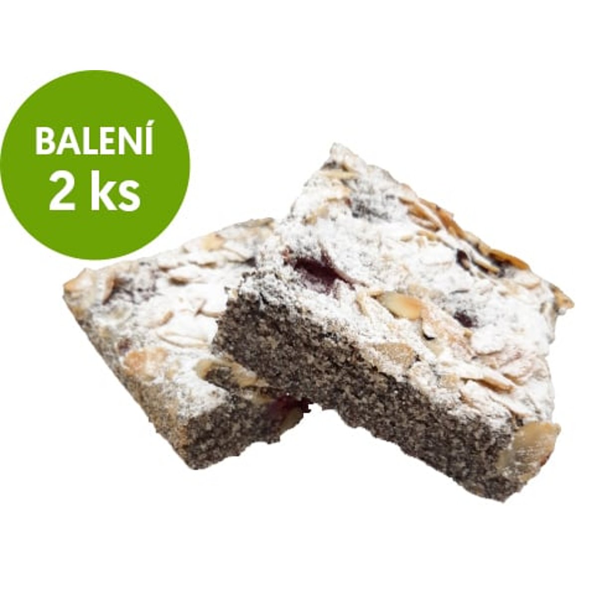 DoDo Makový koláč s višněmi a mandlemi bez lepku