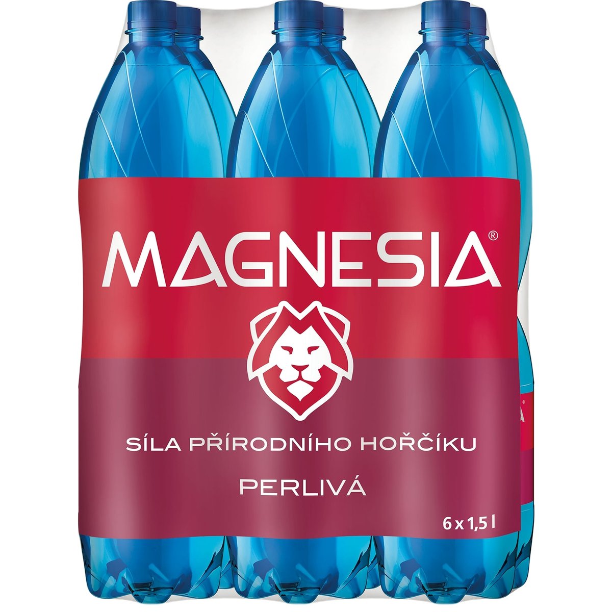 Minerální voda Magnesia - perlivá, 6 x 1,5 l