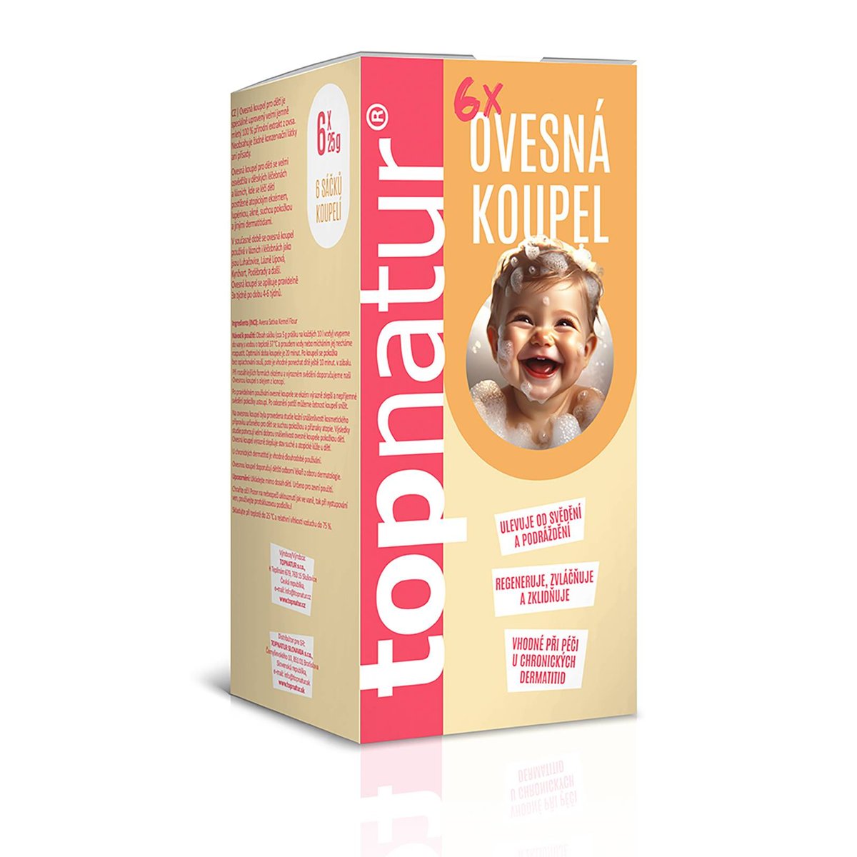 Topnatur Ovesná koupel pro děti 6x25g