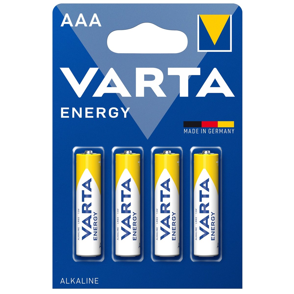 Alkalická mikrotužková baterie AAA (LR03) Varta