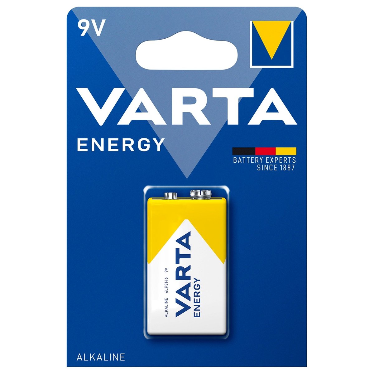 Alkalická baterie 9V Varta