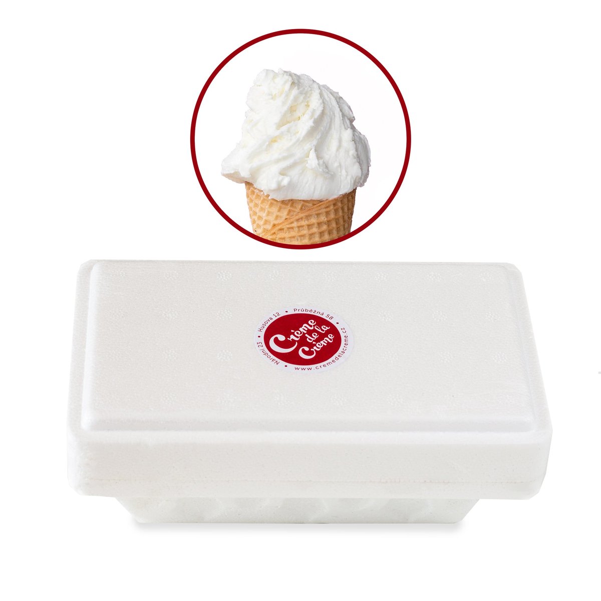 Crème de la Crème Kokosová zmrzlina
