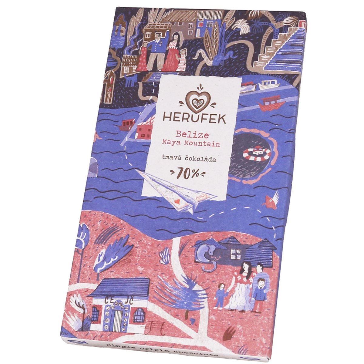 Herufek BIO Belize Maya Mountain tmavá čokoláda 70%