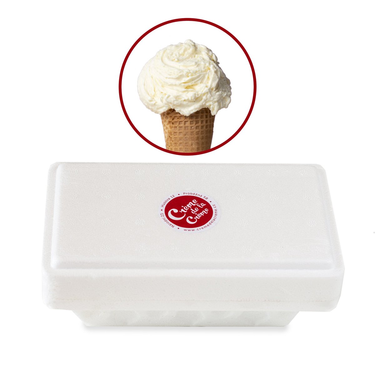 Crème de la Crème Vanilková zmrzlina