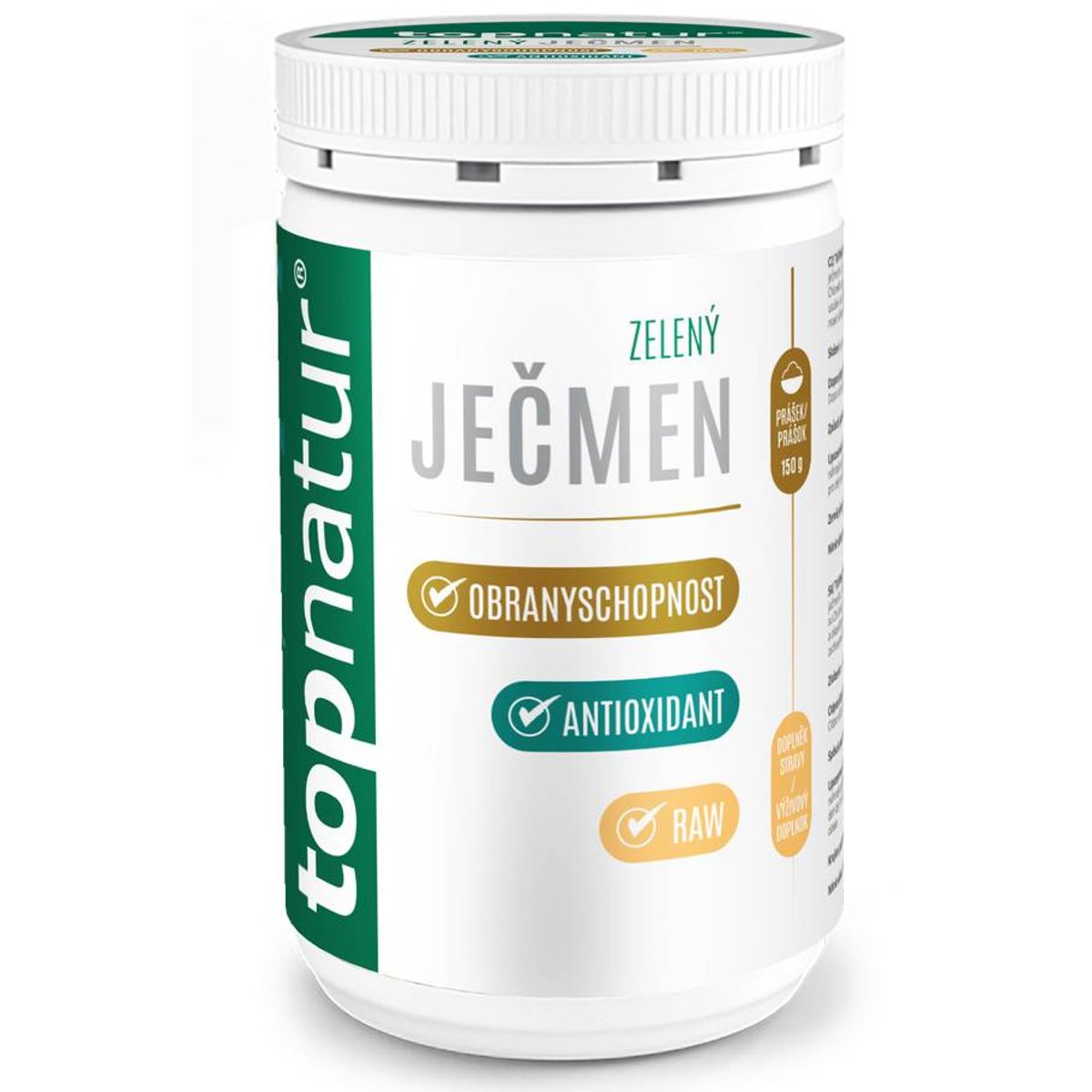 Topnatur Zelený ječmen prášek 150g