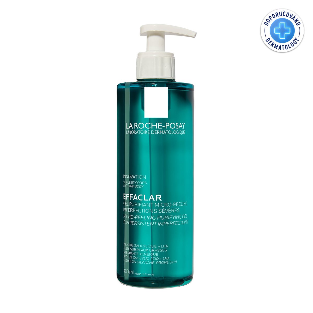 LA ROCHE-POSAY EFFACLAR Mikropeelingový gel 400ml