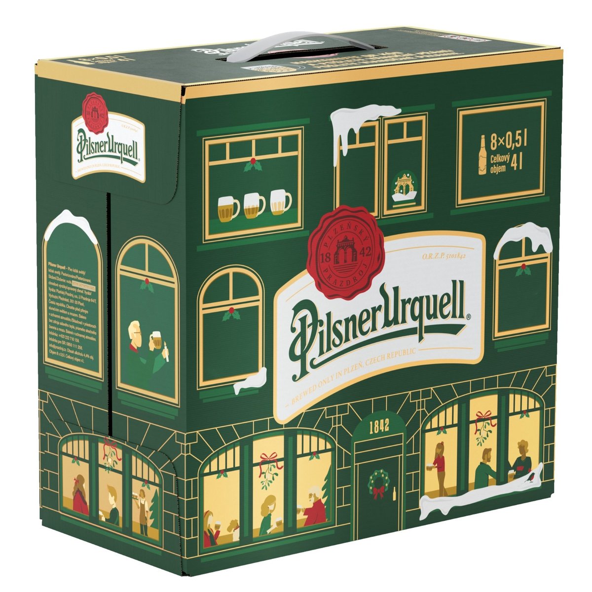 Pilsner Urquell 8×0,5 l sklo