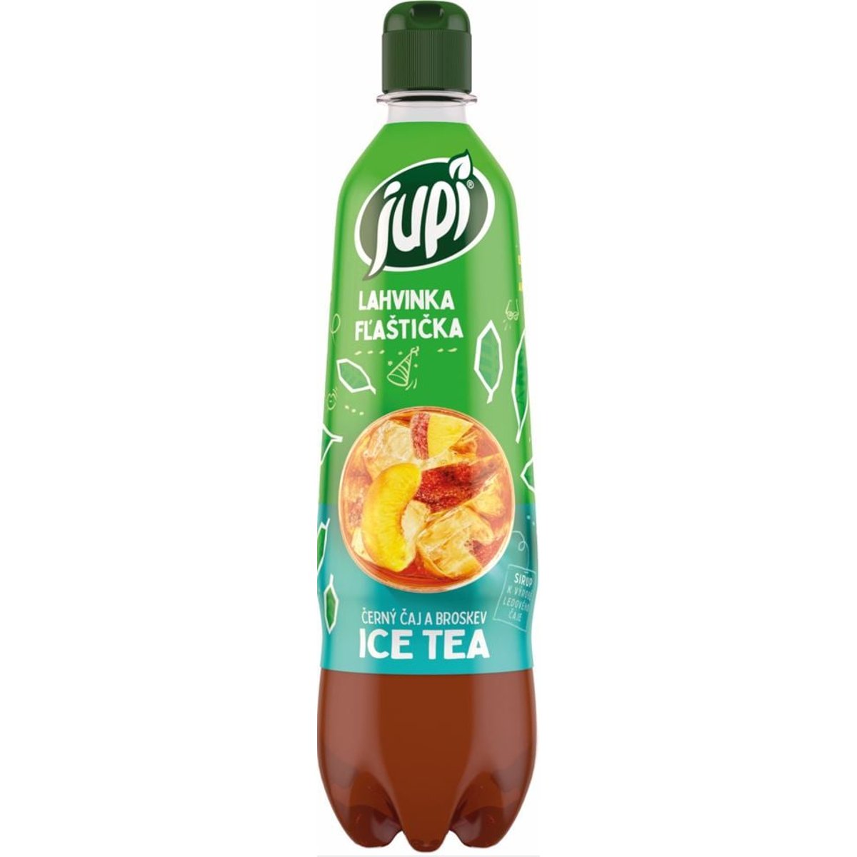Jupí Ice Tea Černý čaj s broskví, sirup k přípravě ledového čaje