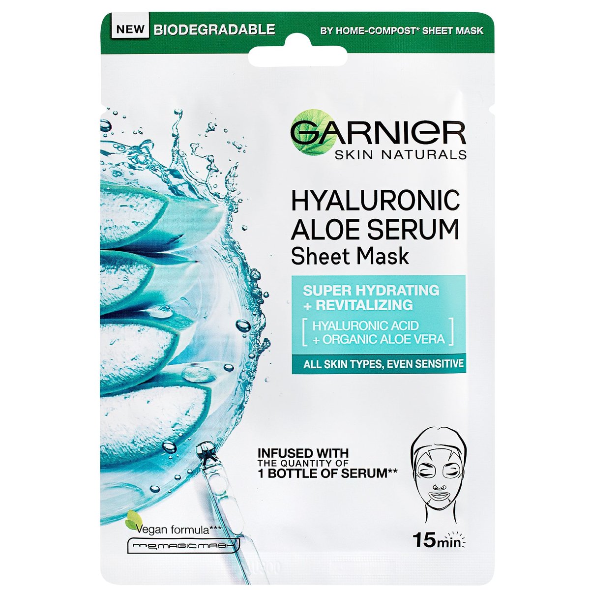 Garnier Hyaluronic Aloe Superhydratační textilní maska