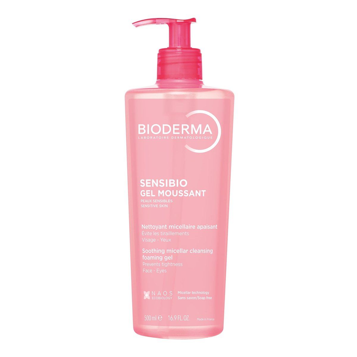 BIODERMA Sensibio Gel moussant 500ml
