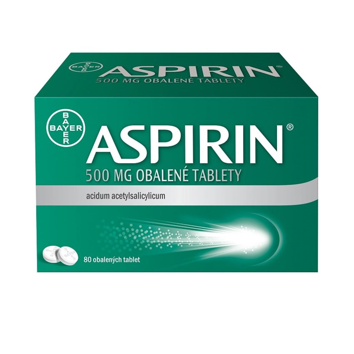 ASPIRIN 500MG Obalená tableta 80