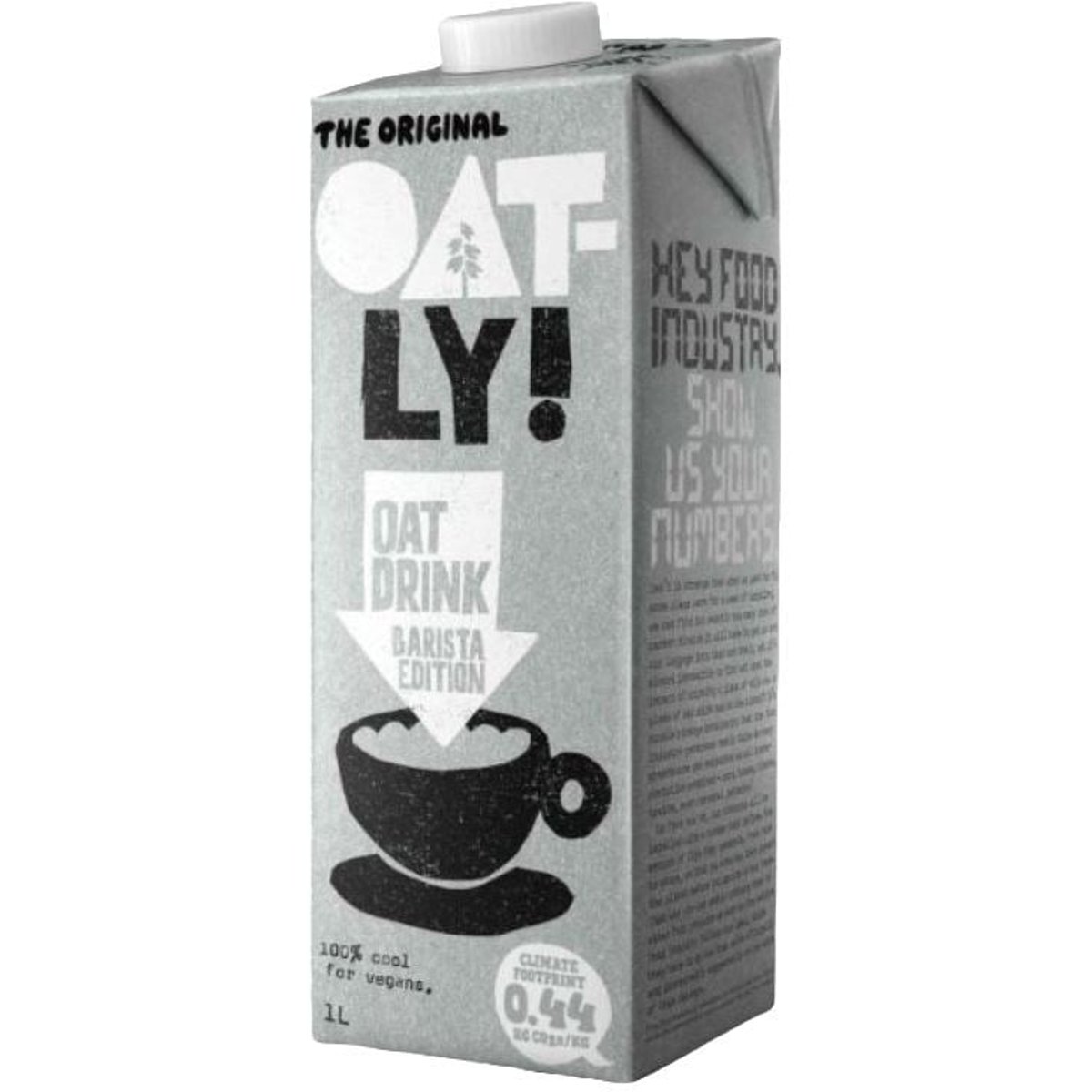 Oatly! Ovesný nápoj Barista Edition