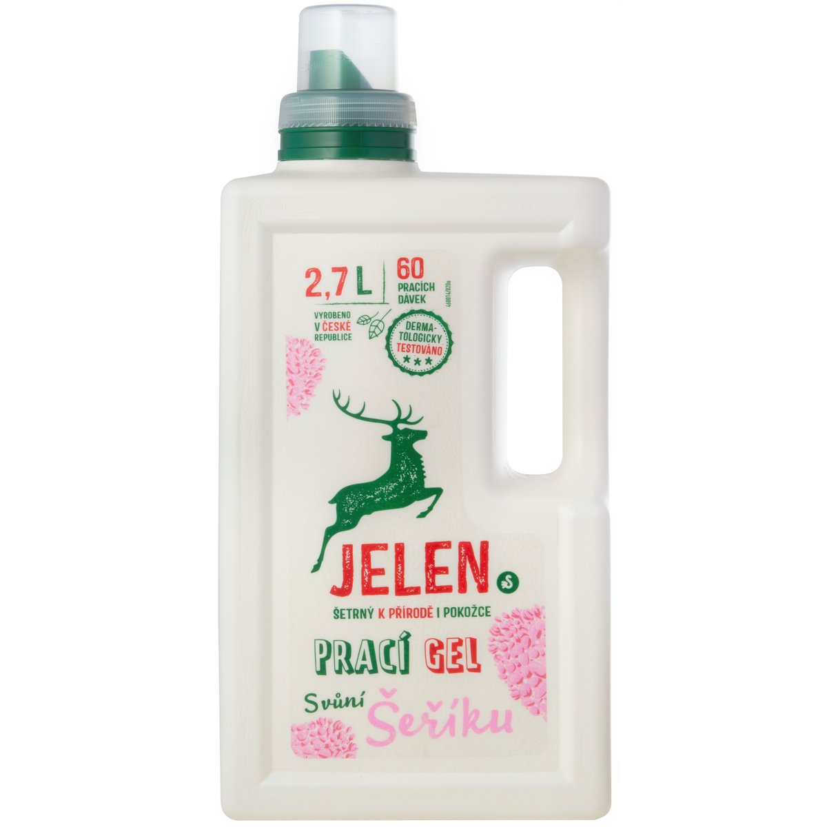 Jelen Prací gel s vůní šeříku, 2,7l