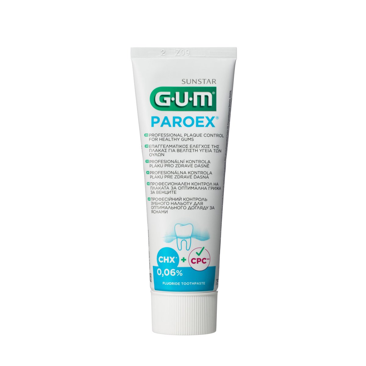 GUM zubní pasta Paroex (CHX 0.06%) 75ml G1750EME