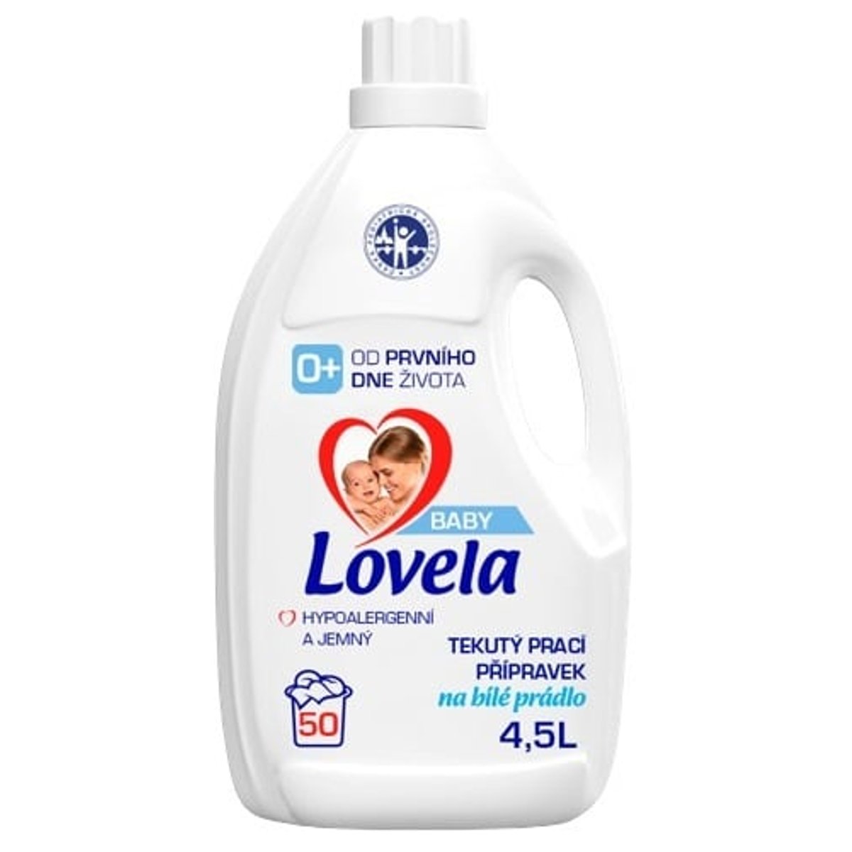 Lovela Baby tekutý prací přípravek na bílé prádlo (4,5 l)