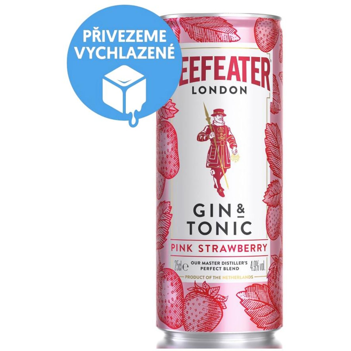 Levně Beefeater Pink&Tonic 4,9% obj.