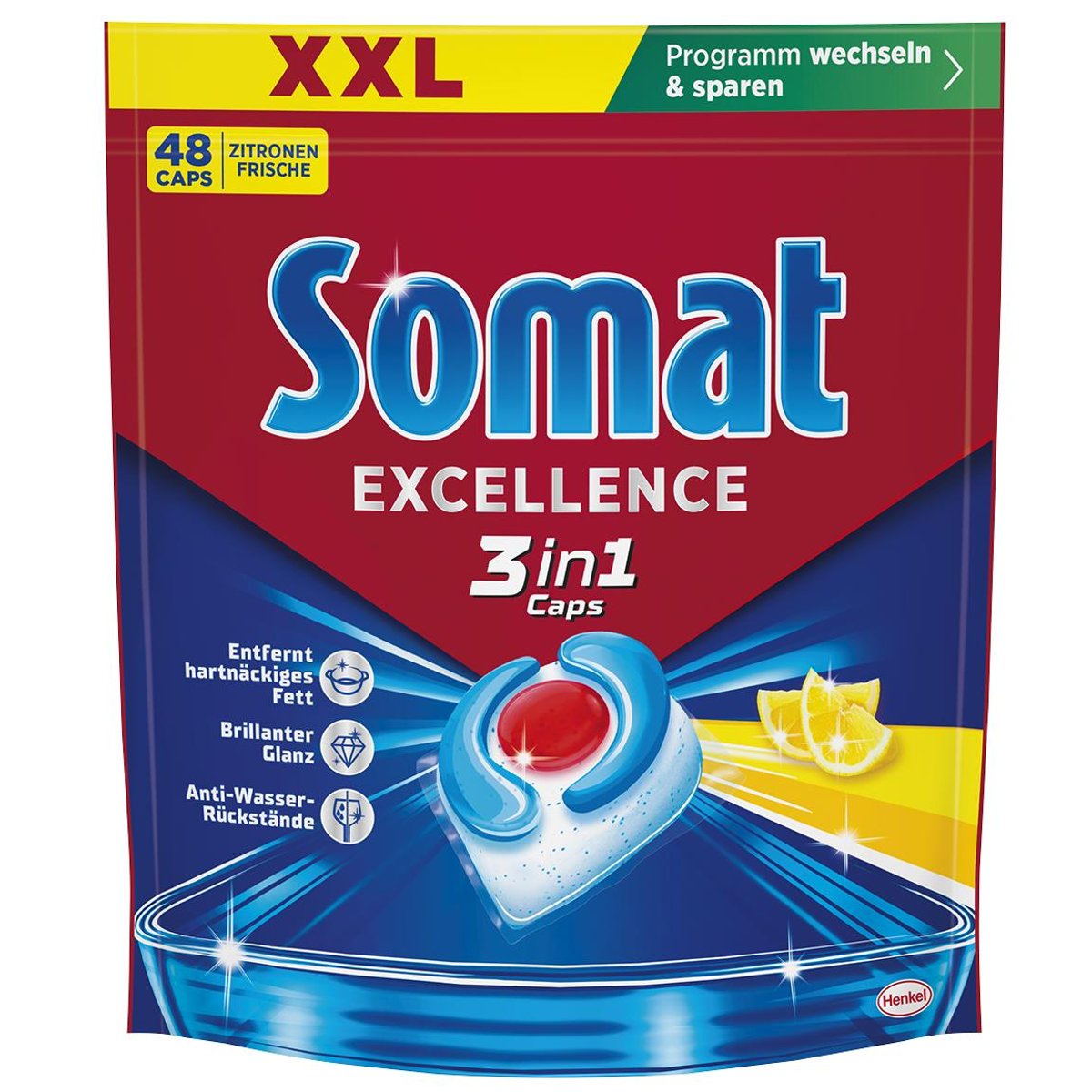 Somat 3in1 Lemon kapsle do myčky