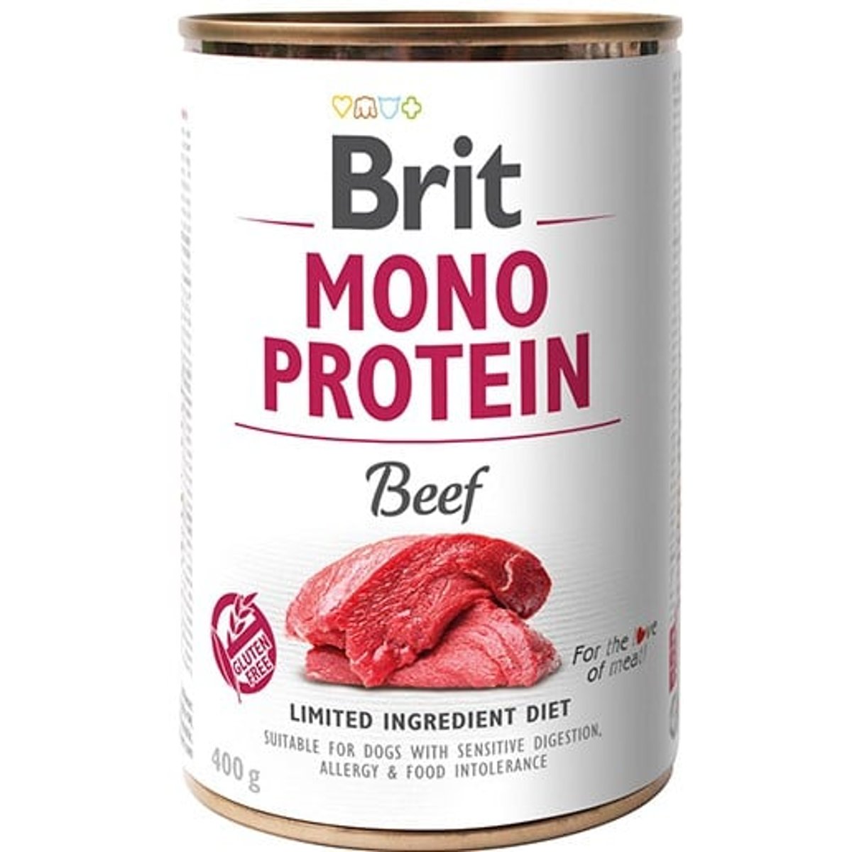Brit Dog konz Mono Protein Beef 400g