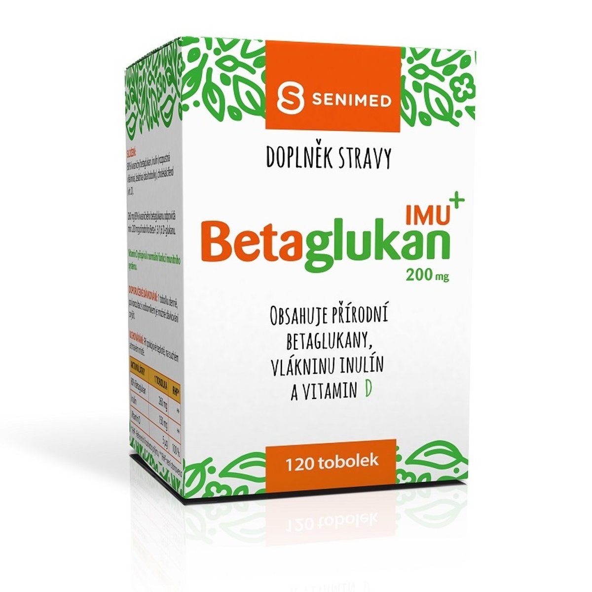 Betaglukan IMU+ 200mg tob.120