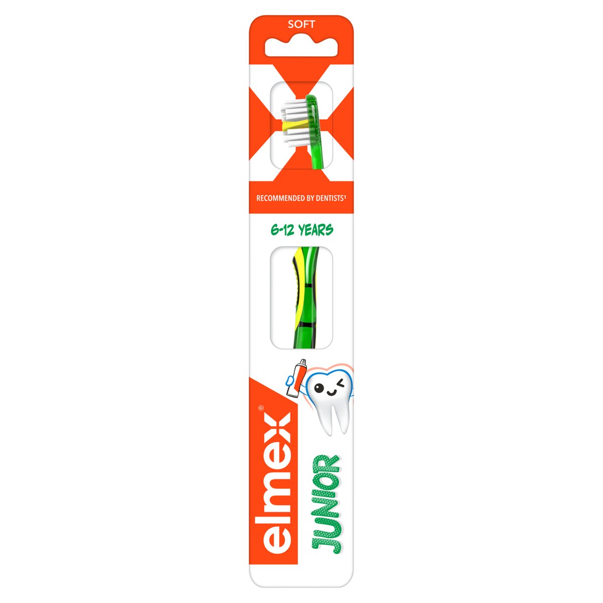 Elmex Caries Protection Junior zubní kartáček junior soft 1 ks