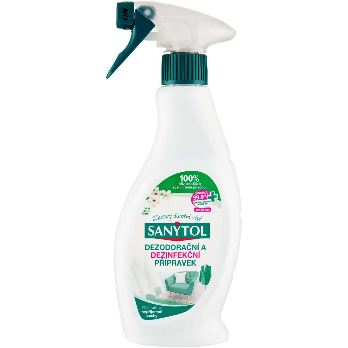 Sanytol Dezodorační a dezinfekční přípravek na tkaniny