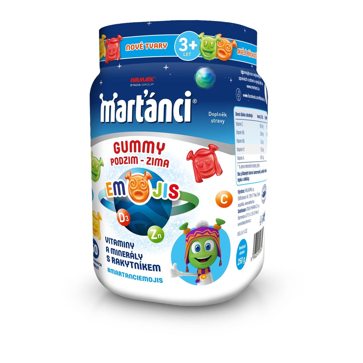 Marťánci Gummy podzim-zima tbl.50