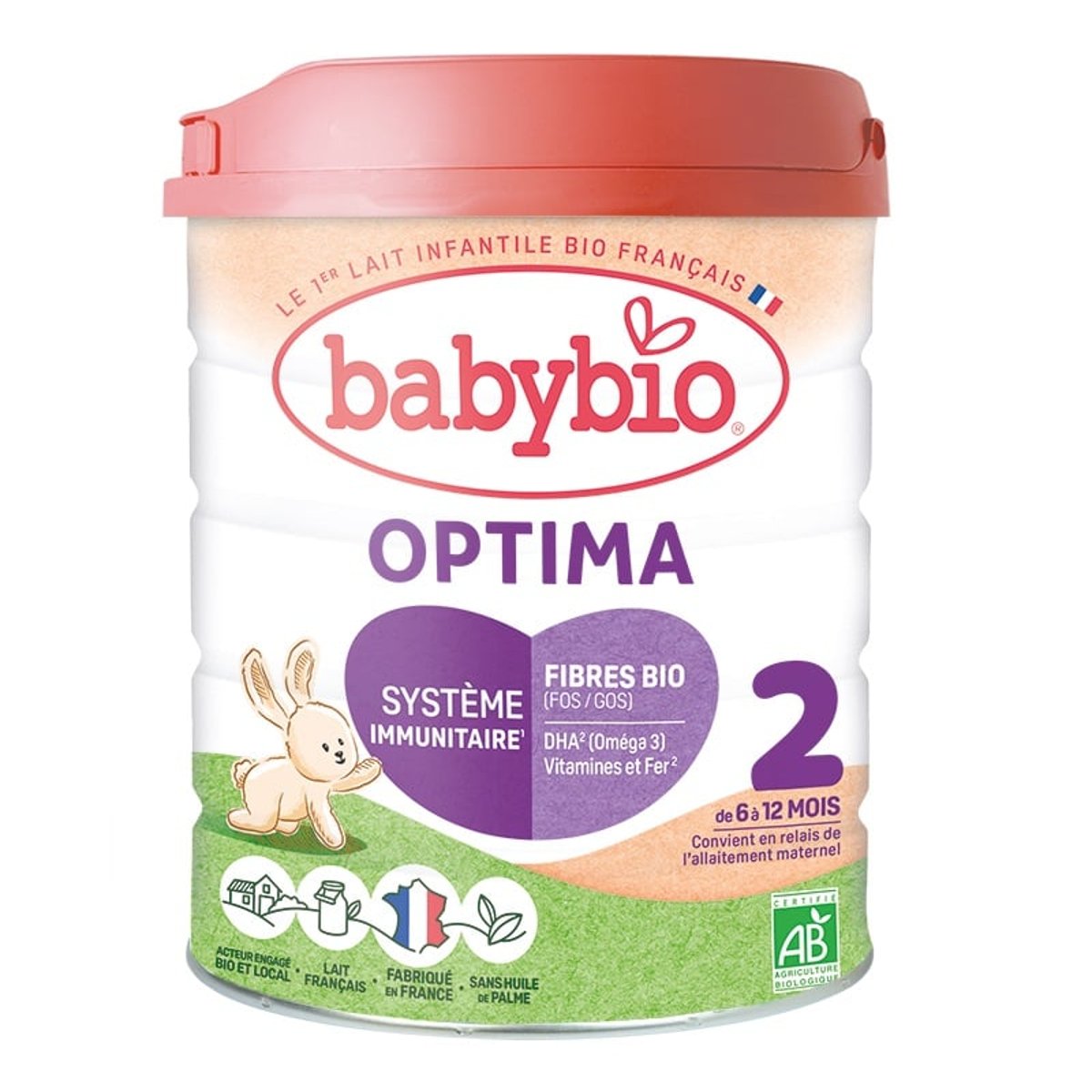 Babybio BIO Pokračovací kojenecké mléko 2 Optima