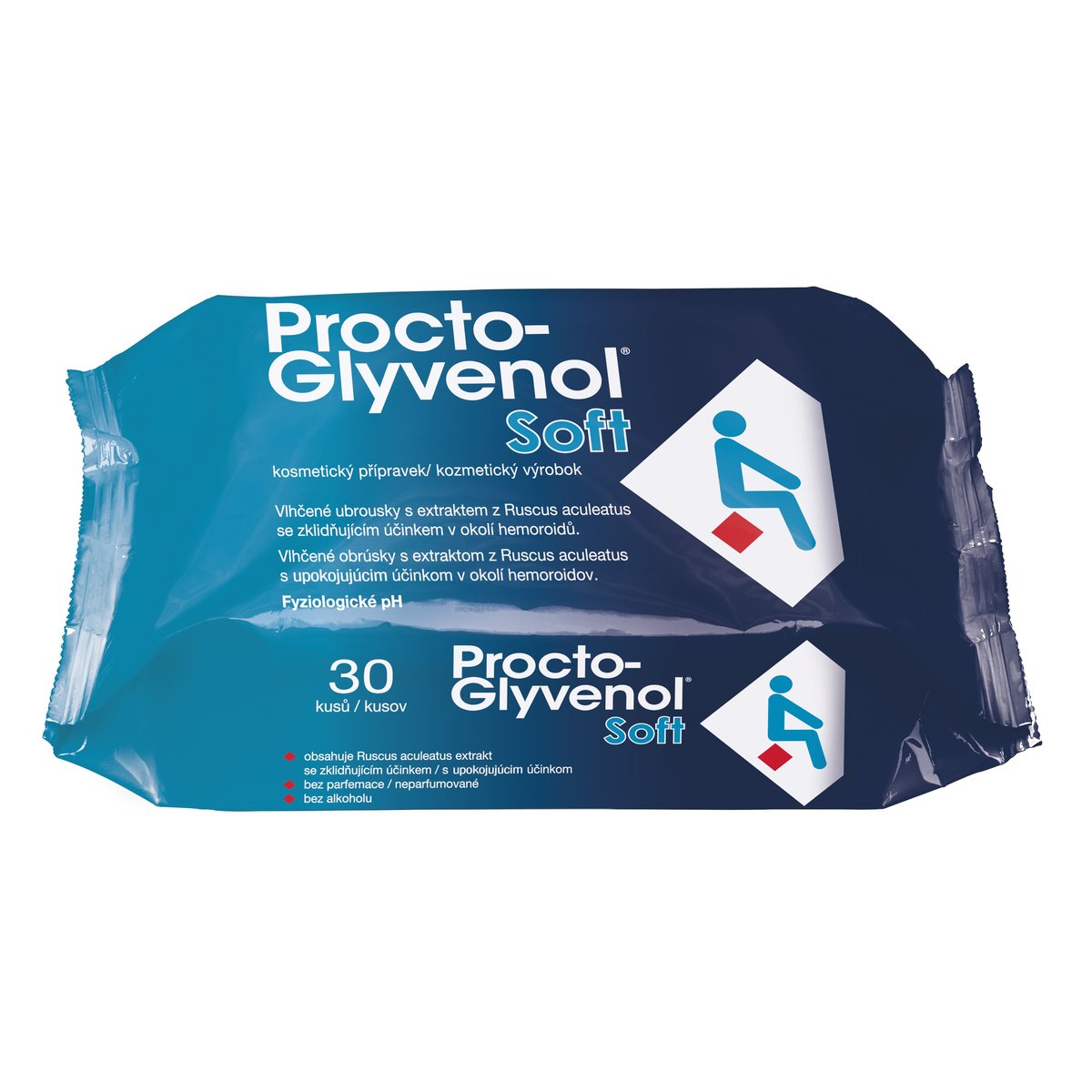 Procto-Glyvenol Soft - vlhčené ubrousky 30ks