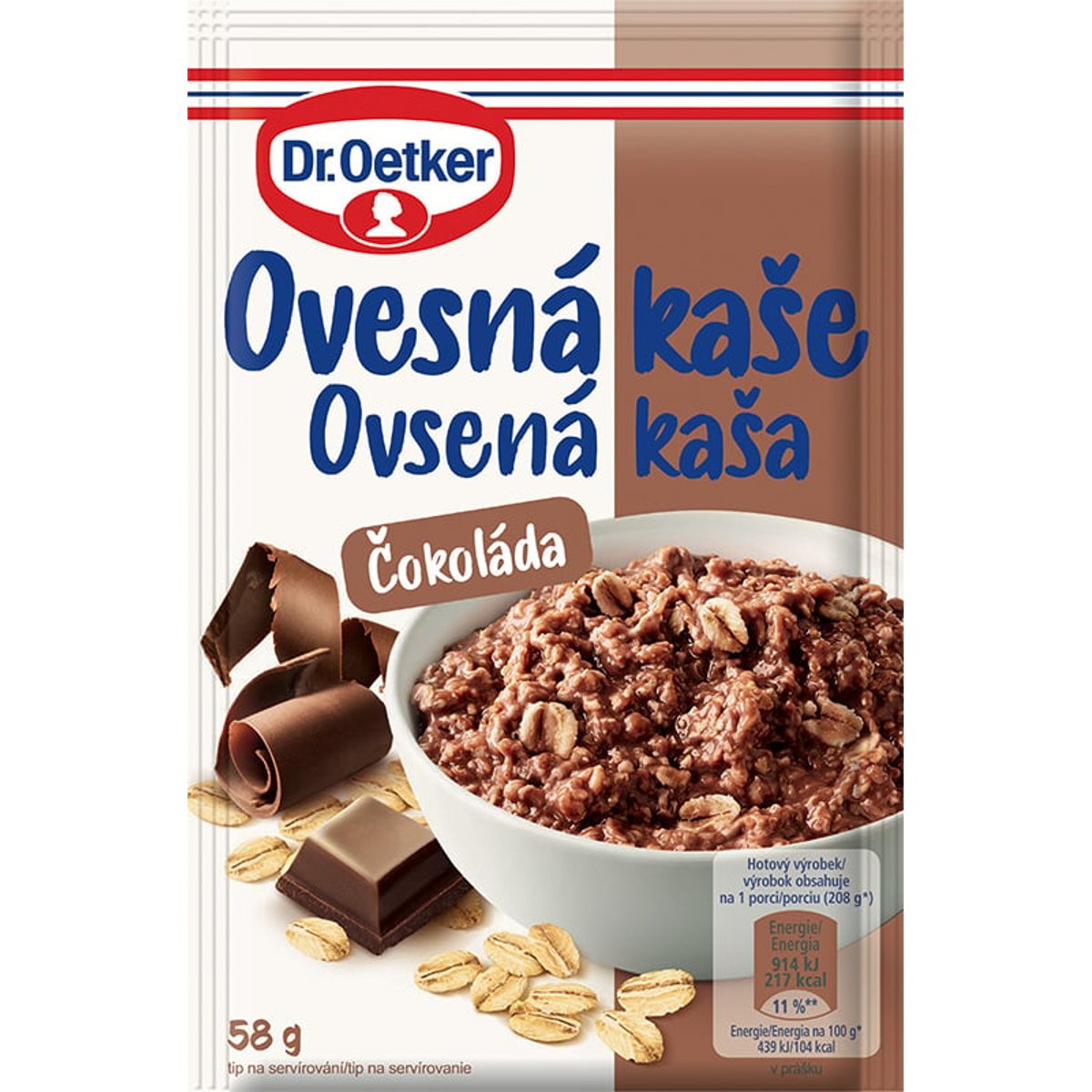 Dr.Oetker Ovesná kaše čokoláda