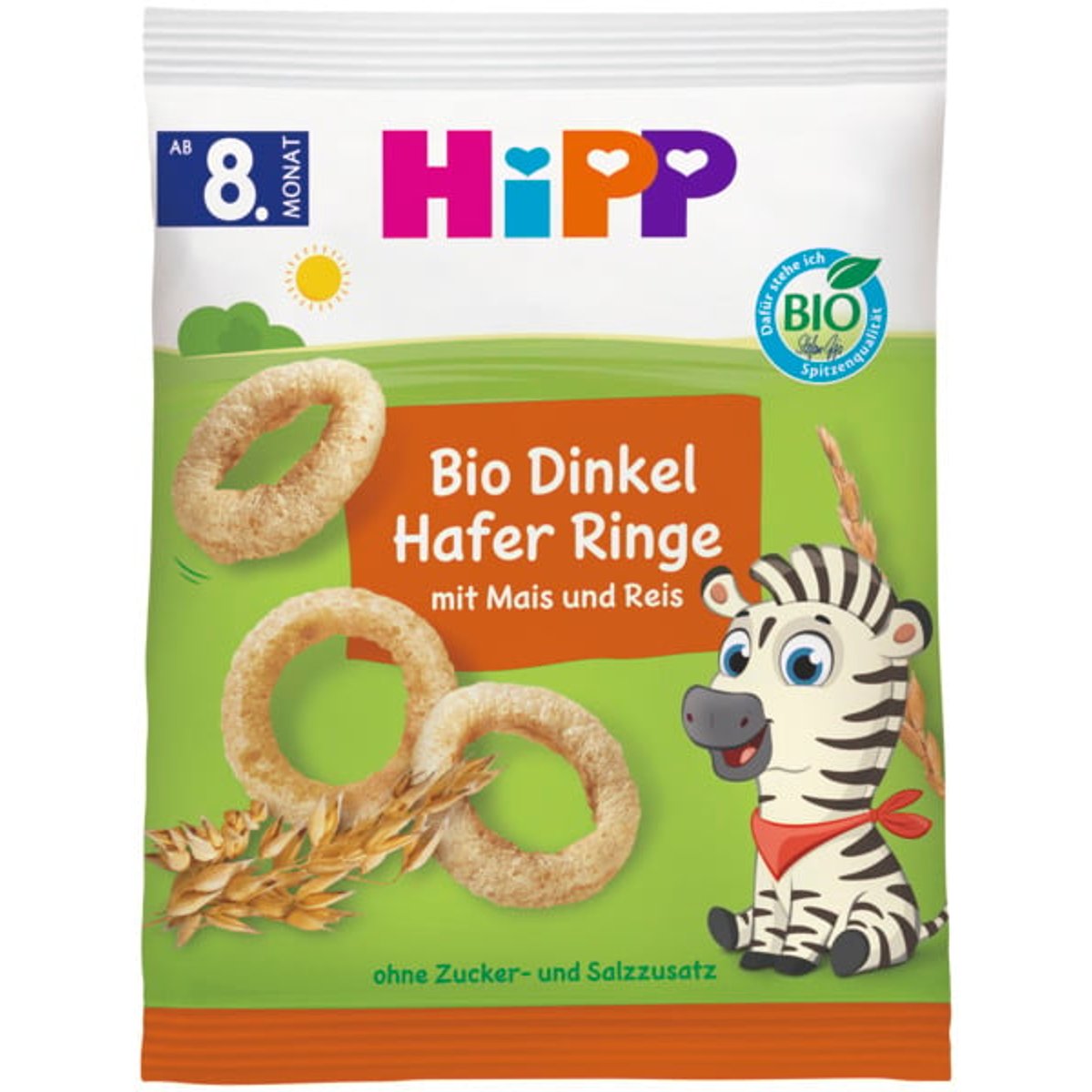 HiPP BIO Špaldovo-ovesné prstýnky