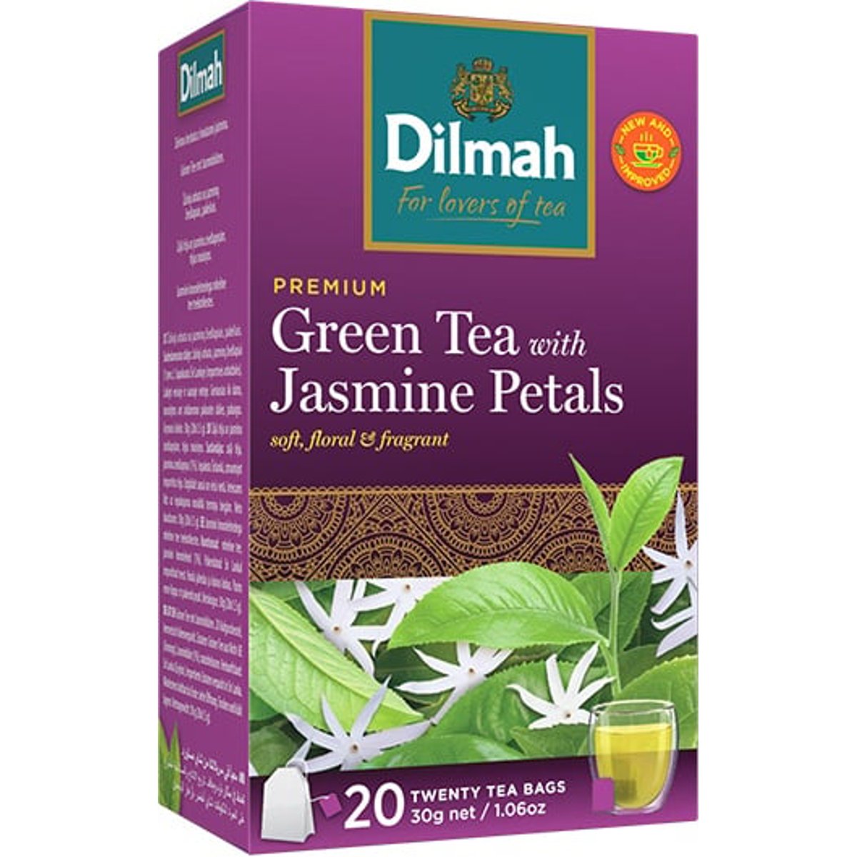 Dilmah Zelený čaj Jasmín