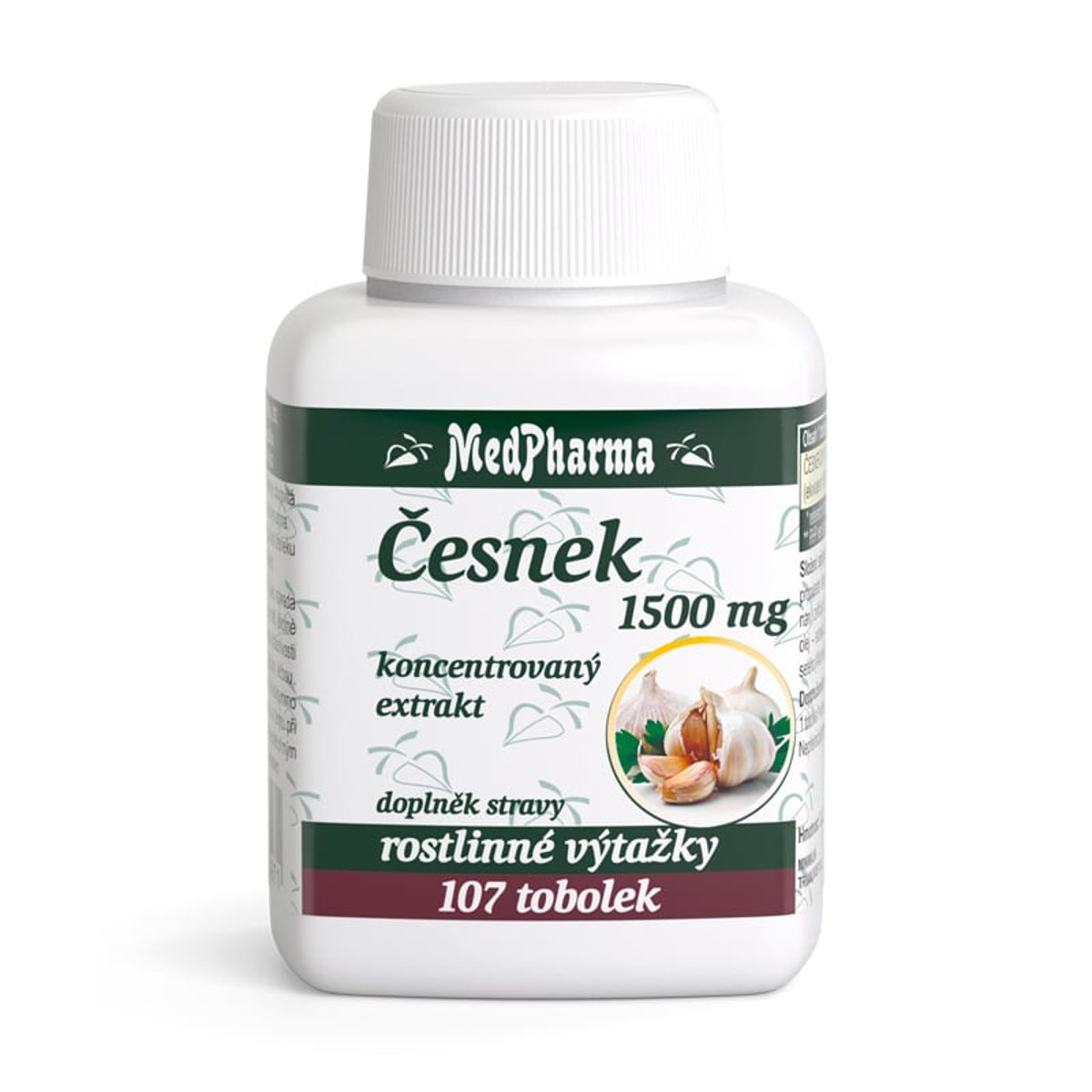 MedPharma Česnek 1500mg tob.107