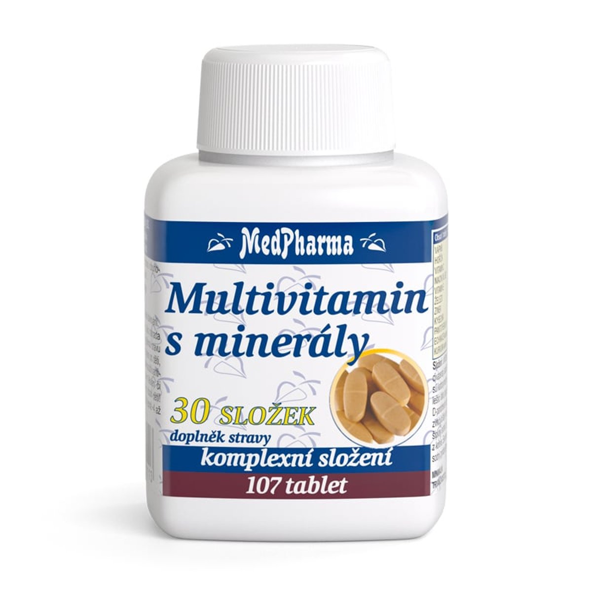 MedPharma Multivitamín s minerály 30složek tbl.107