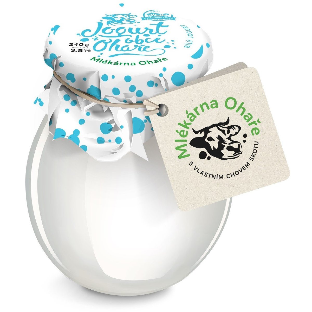 Mlékárna Ohaře Jogurt bílý