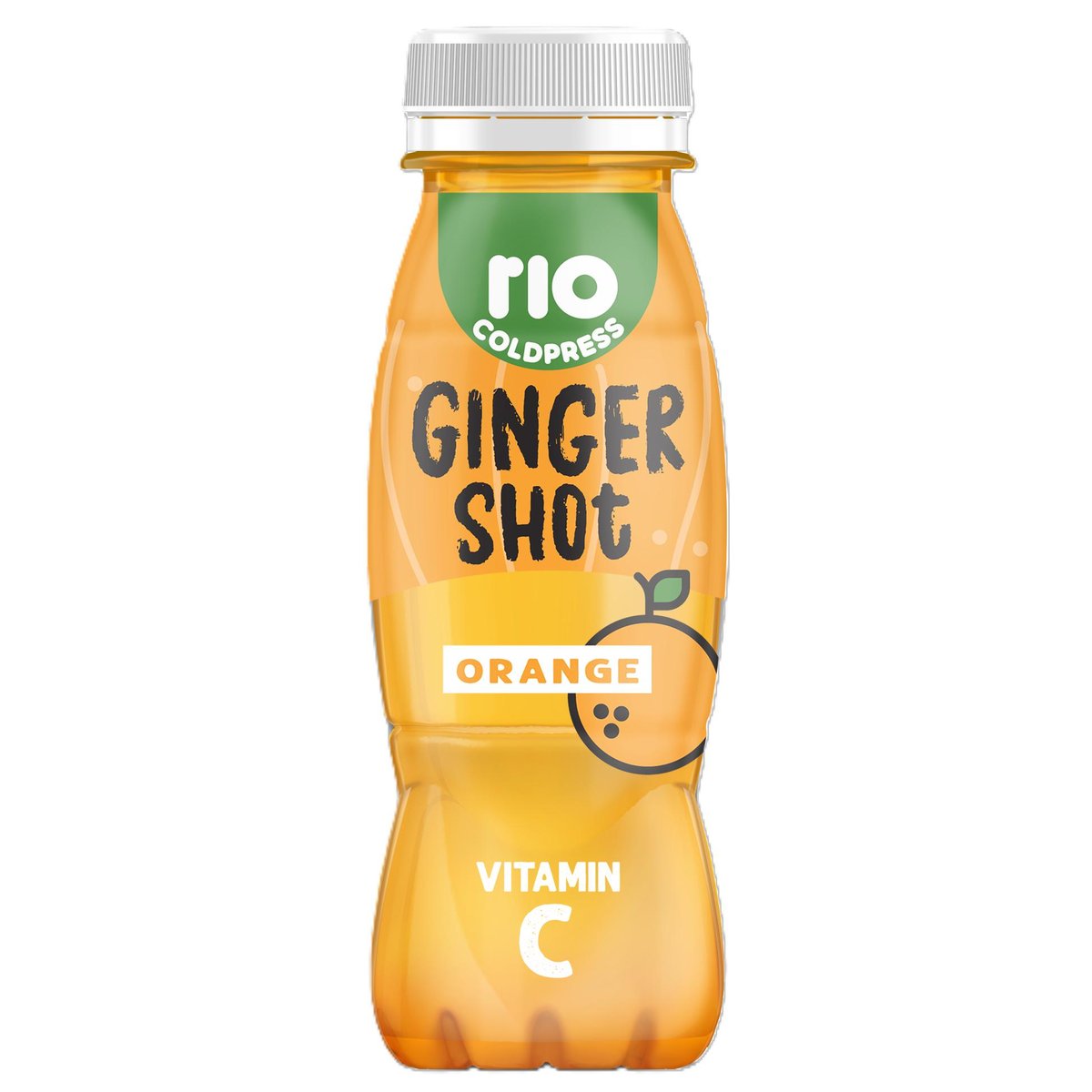 Rio Cold Press Ginger shot pomeranč