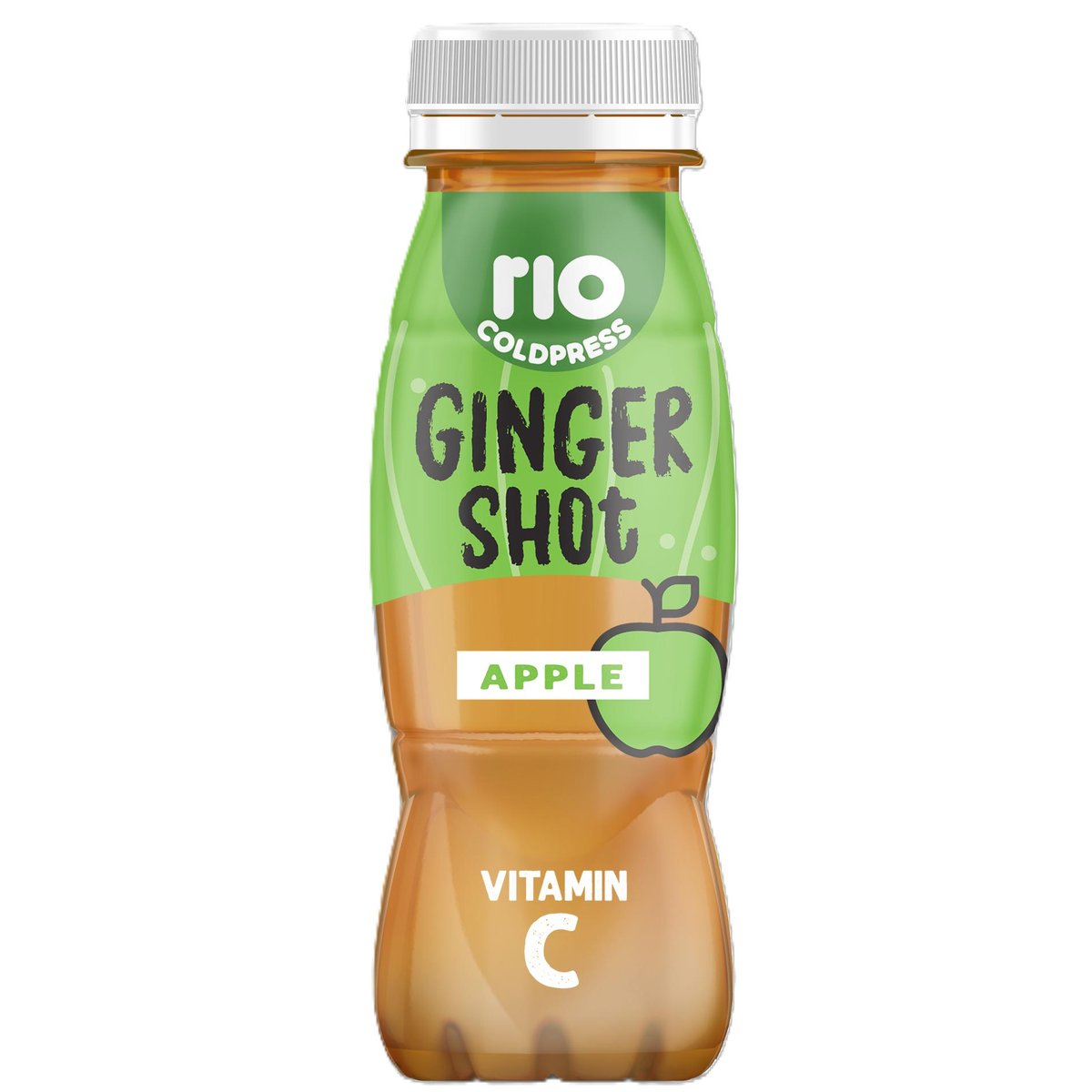 Rio Cold Press Ginger shot jablko