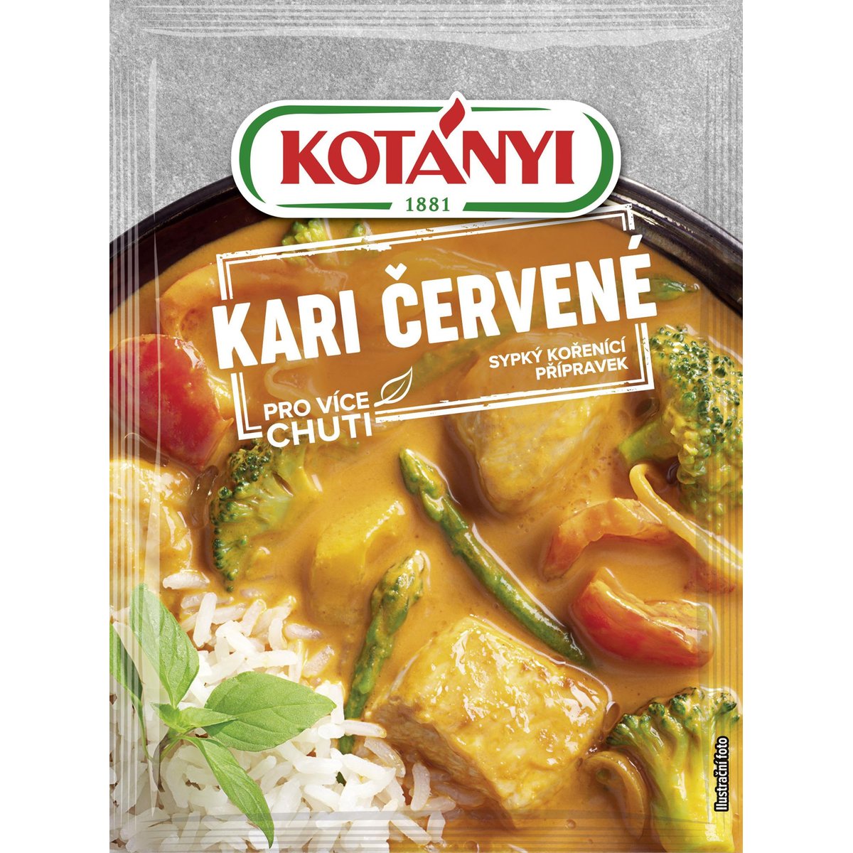 Kotányi Kari červené