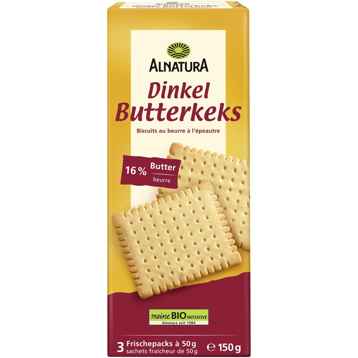 Alnatura BIO Špaldové máslové sušenky