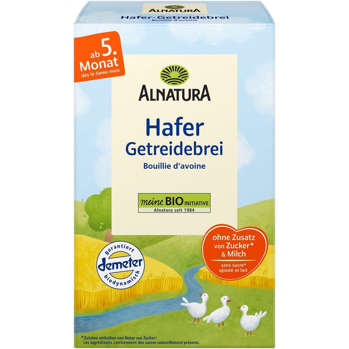 Alnatura BIO Dětská krupicová obilná kaše