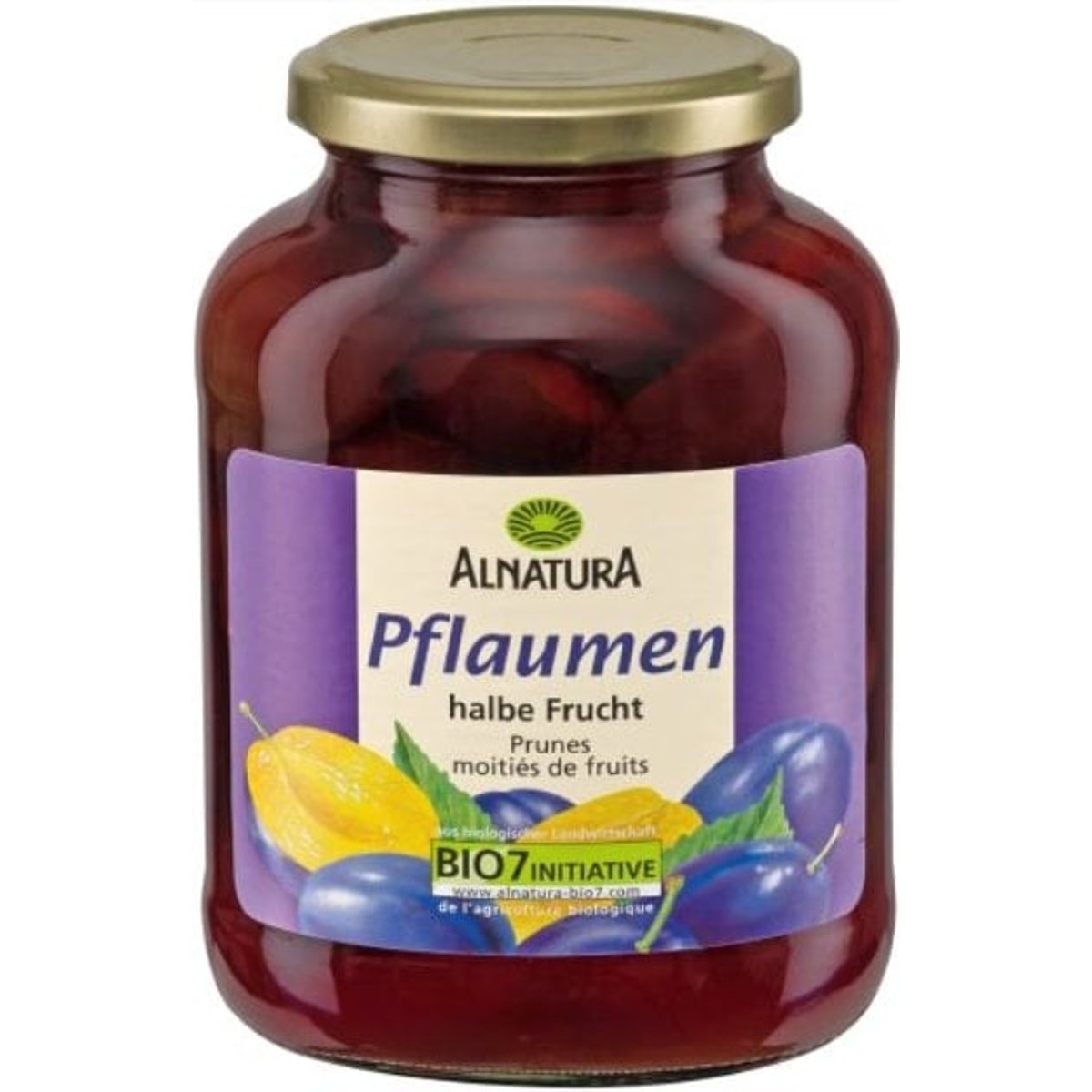 Alnatura BIO Švestky půlené