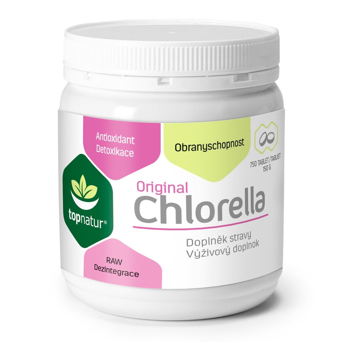 Topnatur Chlorella tbl.750