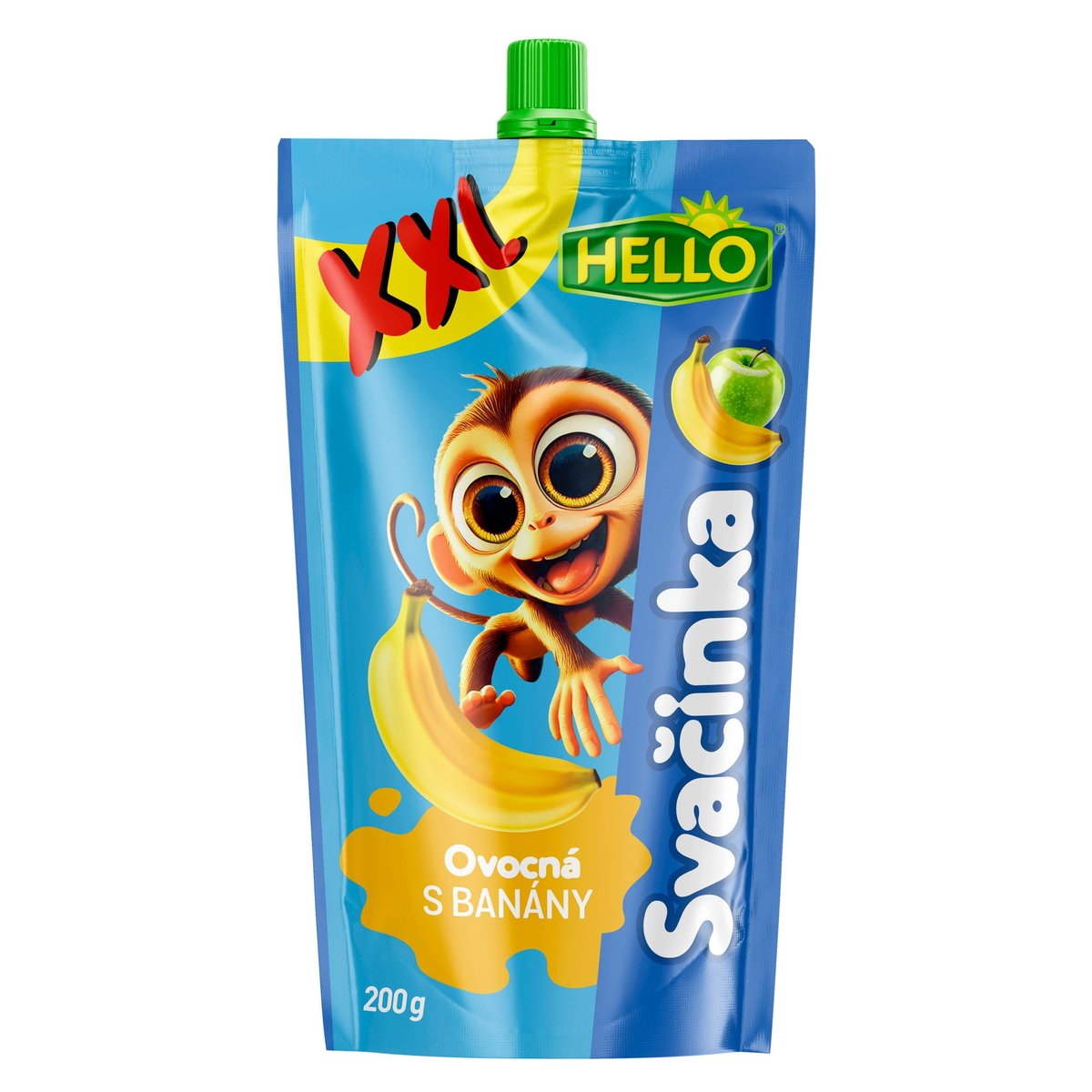 Hello Ovocná svačinka XXL s banánem kapsička