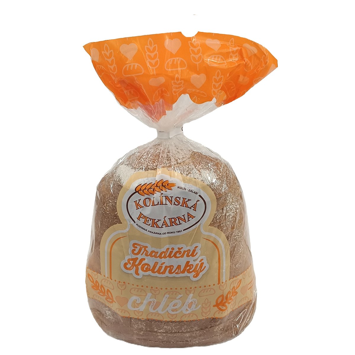 Kolínská pekárna Tradiční kolínský chléb krájený