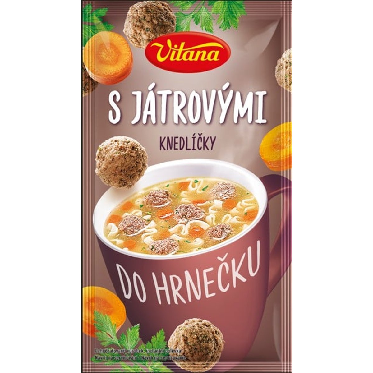 Vitana Polévka s játrovými knedlíčky do hrnečku
