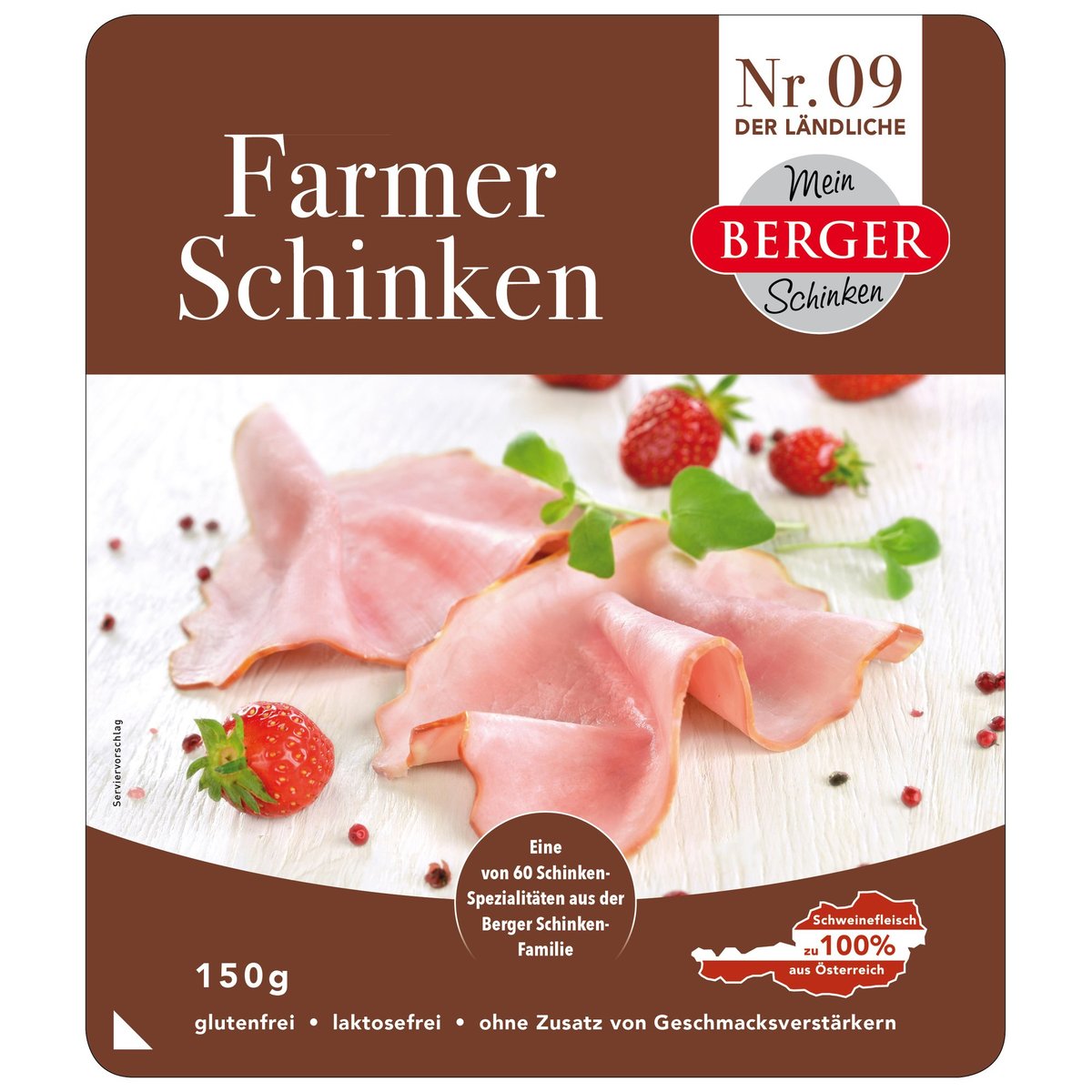 Berger Farmářská vepřová šunka