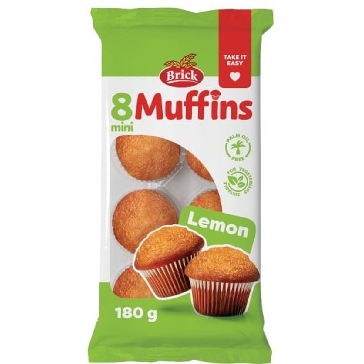 Brick Mini muffiny citronové