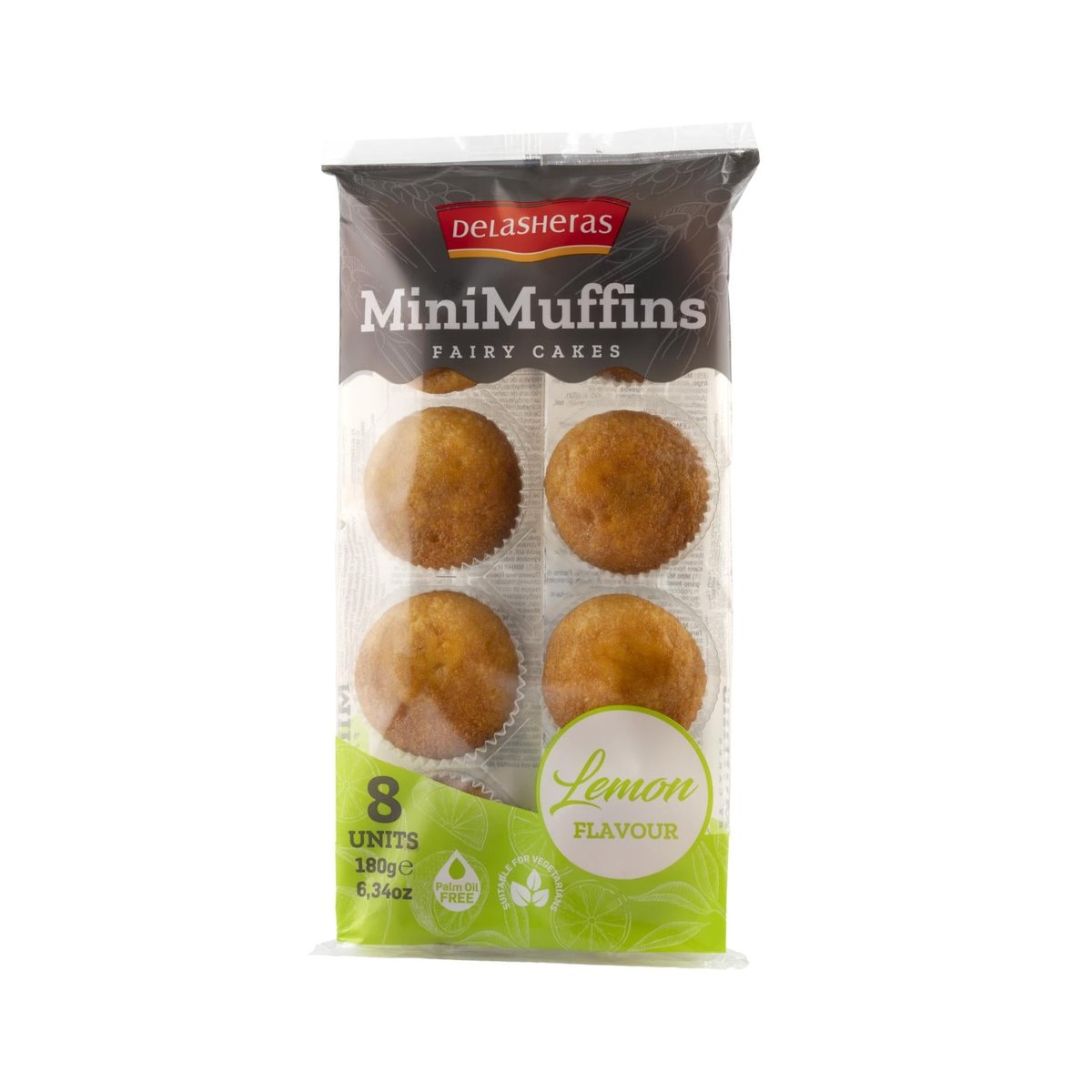 DELASHERAS Mini muffiny citronové 180 g