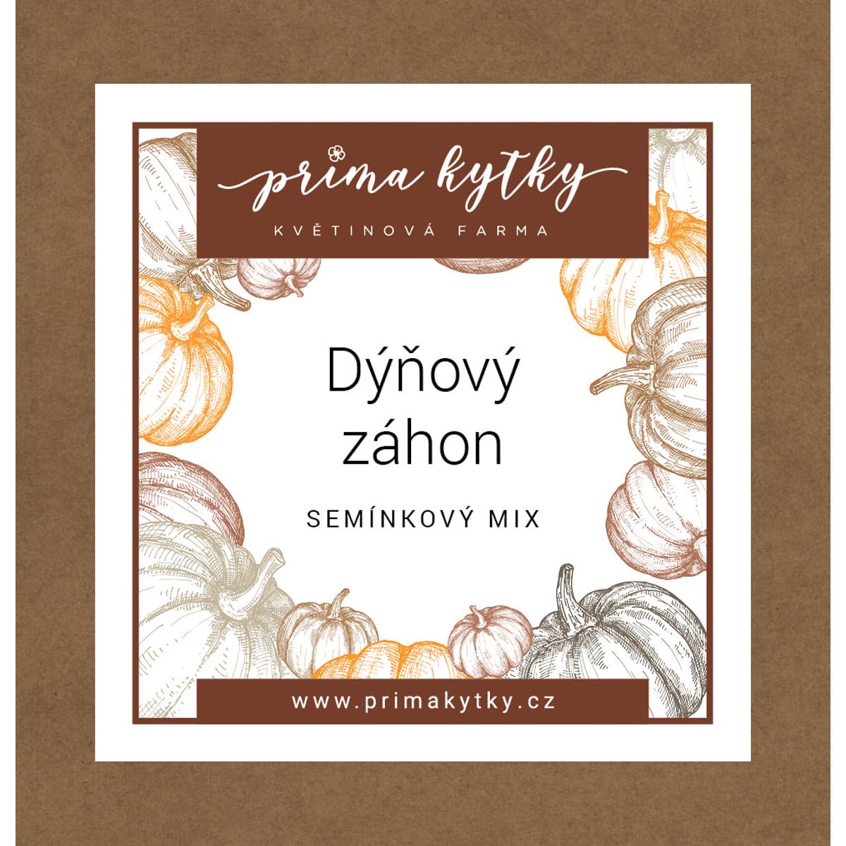 Prima kytky Semínkový mix "Dýňový záhon"