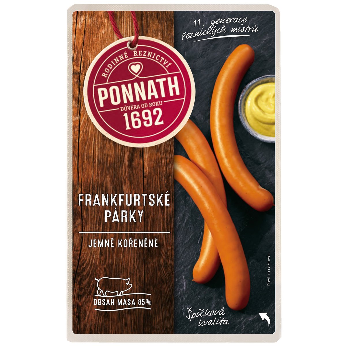 Ponnath Frankfurtské párky